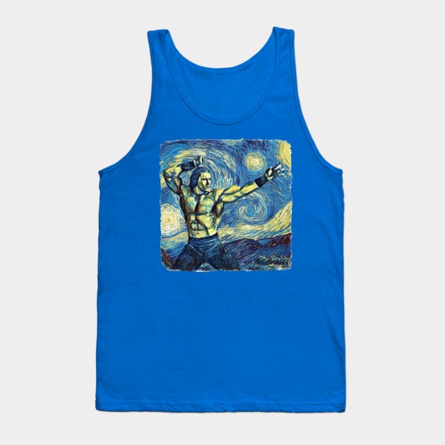 Conan the Barbarian Van Gogh Style Tank Top by todos